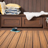Trex Transcend 1 in. x 6 in. x 1 ft. Havana Gold Composite Deck Board Sample - Brown