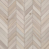 MSI Havenwood Dove Chevron 12 in. x 15 in. Matte Porcelain Mosaic Floor and Wall Tile (10 sq. ft./Case)