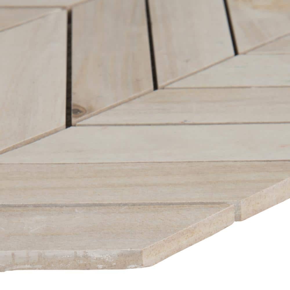 MSI Havenwood Dove Chevron 12 in. x 15 in. Matte Porcelain Mosaic Floor and Wall Tile (10 sq. ft./Case)