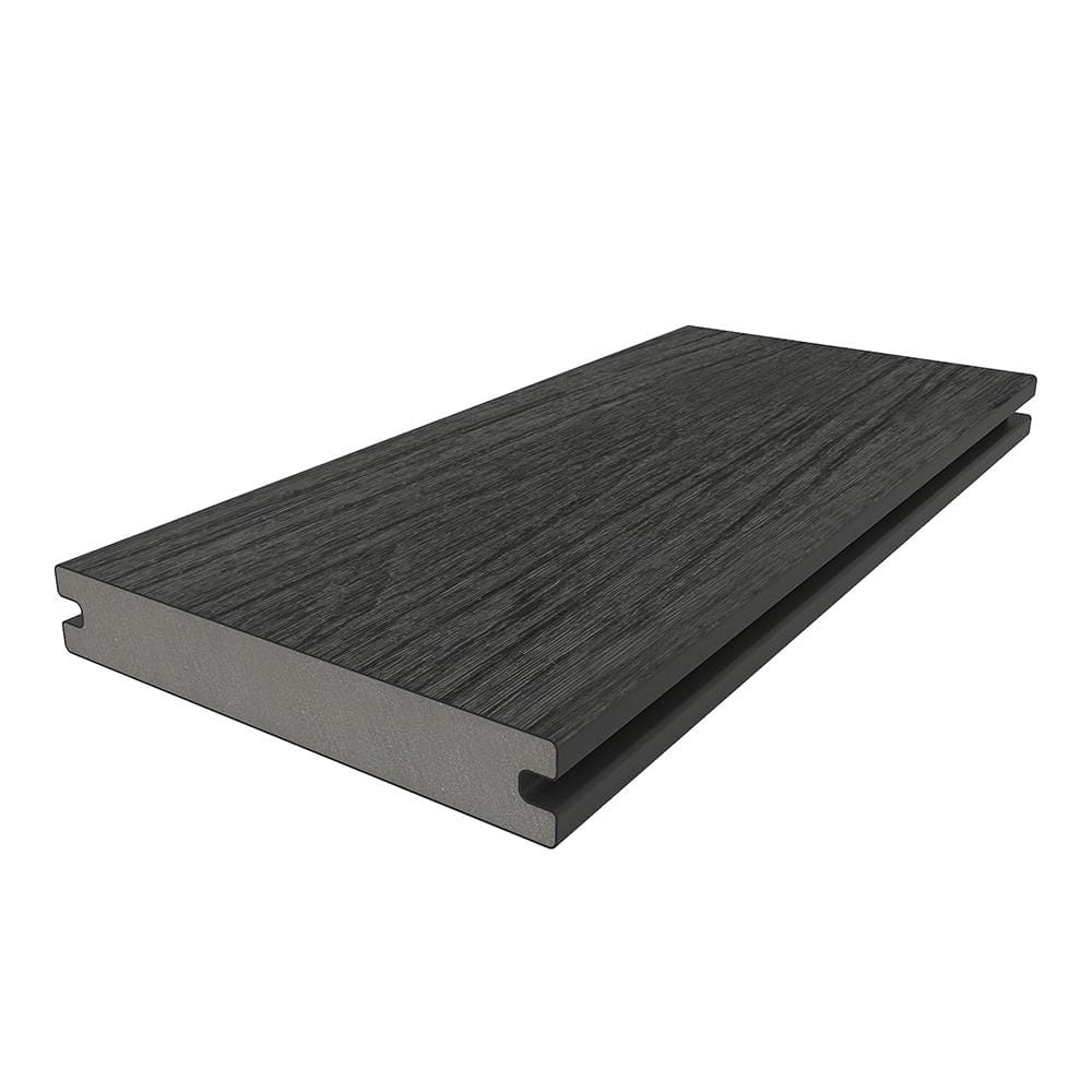 NewTechWood UltraShield Naturale Magellan Composite Decking Board in Hawaiian Charcoal (49-Pack)