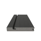 NewTechWood UltraShield Naturale Columbus 1 in. x 6 in. x 1 ft. Hawaiian Charcoal Composite Hybrid Deck Board Sample