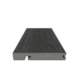 NewTechWood UltraShield Naturale Columbus 1 in. x 6 in. x 1 ft. Hawaiian Charcoal Composite Hybrid Deck Board Sample