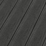 NewTechWood UltraShield Naturale Voyager 1 in. x 6 in. x 1 ft. Hawaiian Charcoal Hollow Composite Decking Board Sample
