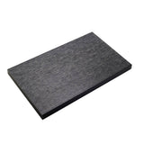 NewTechWood UltraShield 0.6 in. x 12 in. x 12 in. Hawaiian Charcoal Fascia Composite Decking Board Sample