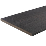 NewTechWood UltraShield 0.6 in. x 12 in. x 12 in. Hawaiian Charcoal Fascia Composite Decking Board Sample