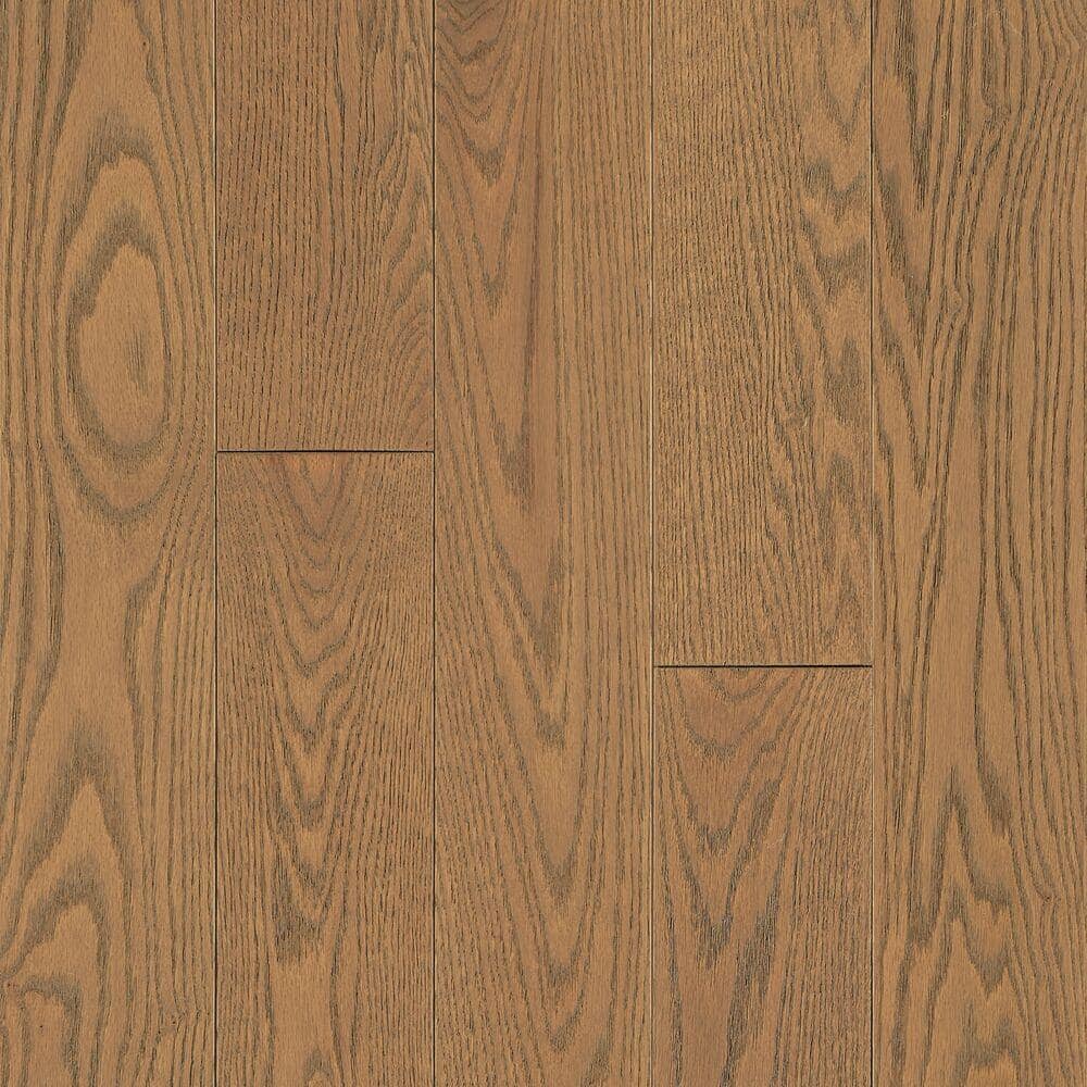 Bruce American Vintage Hazelnut Red Oak 3/4 in. T x 5 in. W Wire Brushed Solid Hardwood Flooring (23.5 sq.ft./ctn)