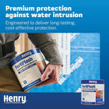 Henry FortiFlash 25 mil Self-Adhered Waterproof Flashing Membrane Roll, 6 in. x 75 ft