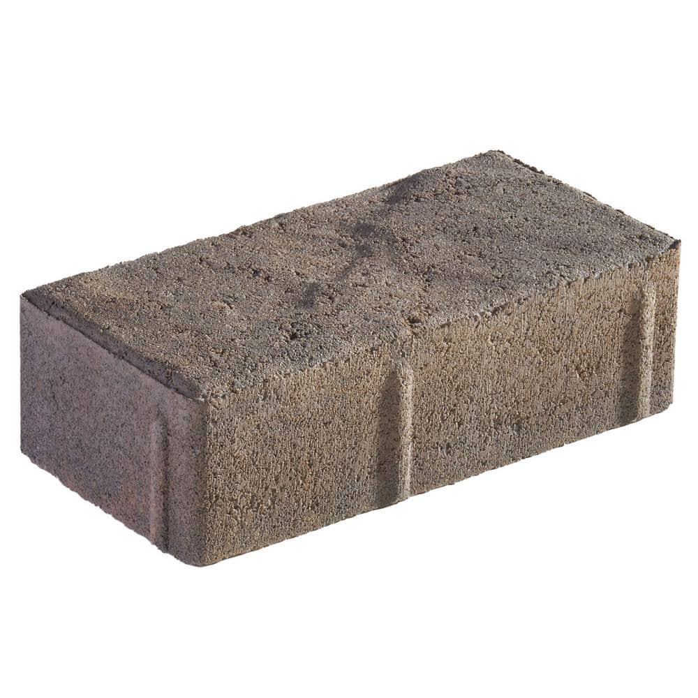 Pavestone Panorama Demi 3-pc 7.75 in. x 7.75 in. x 2.25 in. Heritage Buff Concrete Paver (240 Pcs. / 103 Sq. ft. / Pallet)