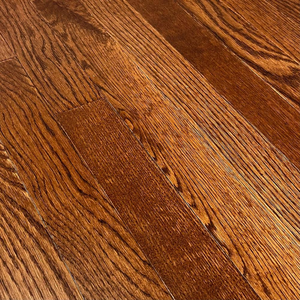 Dekorman Heritage Oak 3/8 in. T x 3 in. W Tongue and Groove Smooth Engineered Hardwood Flooring (35.34 sq.ft./case)