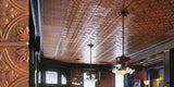 Armstrong Ceilings 24-in x 24-in Tincraft 12-Pack White Metal/Tin 15/16-in Drop Acoustic Panel Ceiling Tiles