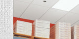 Armstrong Ceilings Shasta 24-in x 48-in Unperforated Acoustic Ceiling Tiles, Square Lay-In 15/16-in, White, 16-Pack