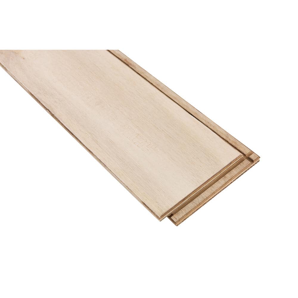 Bruce Time Honored Herringbone Aged Natural Oak 0.57 in.T x 4.72 in.W Click-Lock Engineered Hardwood Flooring(15.5sq.ft./Case)