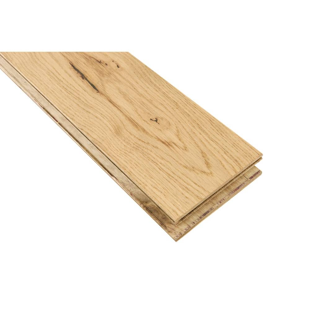 Bruce Time Honored Herringbone Aged Natural Oak 0.57 in.T x 4.72 in.W Click-Lock Engineered Hardwood Flooring(15.5sq.ft./Case)