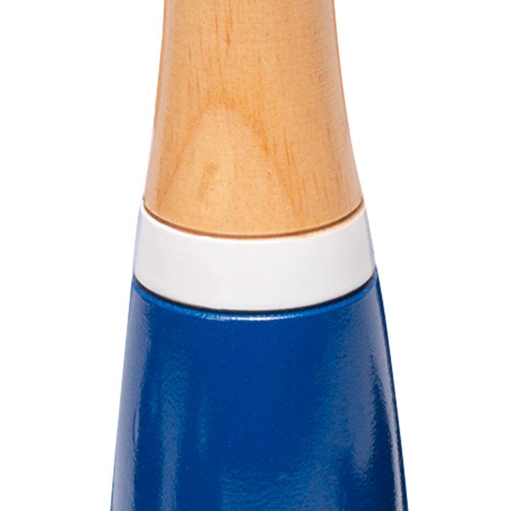 Hey! Play! 8 in. Wooden Lawn Bowling Set