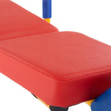 Hey! Play! Toy Weight Bench Workout Equipment Set for Beginner Exercise, Weightlifting with Leg Press & Barbell-Easy Assembly