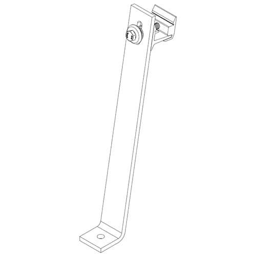 SnapNrack Ultra Rail Simple Tilt Back Leg 10 degree Portrait