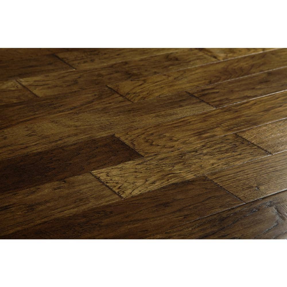 NATU Heritage Avalon Hickory 3/8 in. T x 5 in. W Tongue & Groove Hand Scraped Engineered Hardwood Flooring (32.8 sq.ft./case)