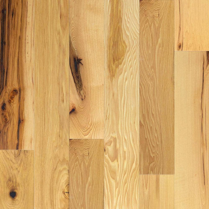 CENTURY FLOORING Hickory Natural 3/4 in. W T x 3.25 in. W Solid Hardwood Flooring (27.00 sq.ft./case)
