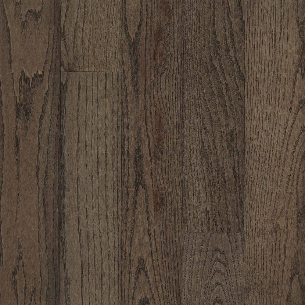 Bruce Plano Gray Oak 3/4 in. T x 5 in. W Smooth Solid Hardwood Flooring (23.5 sq.ft./ctn)
