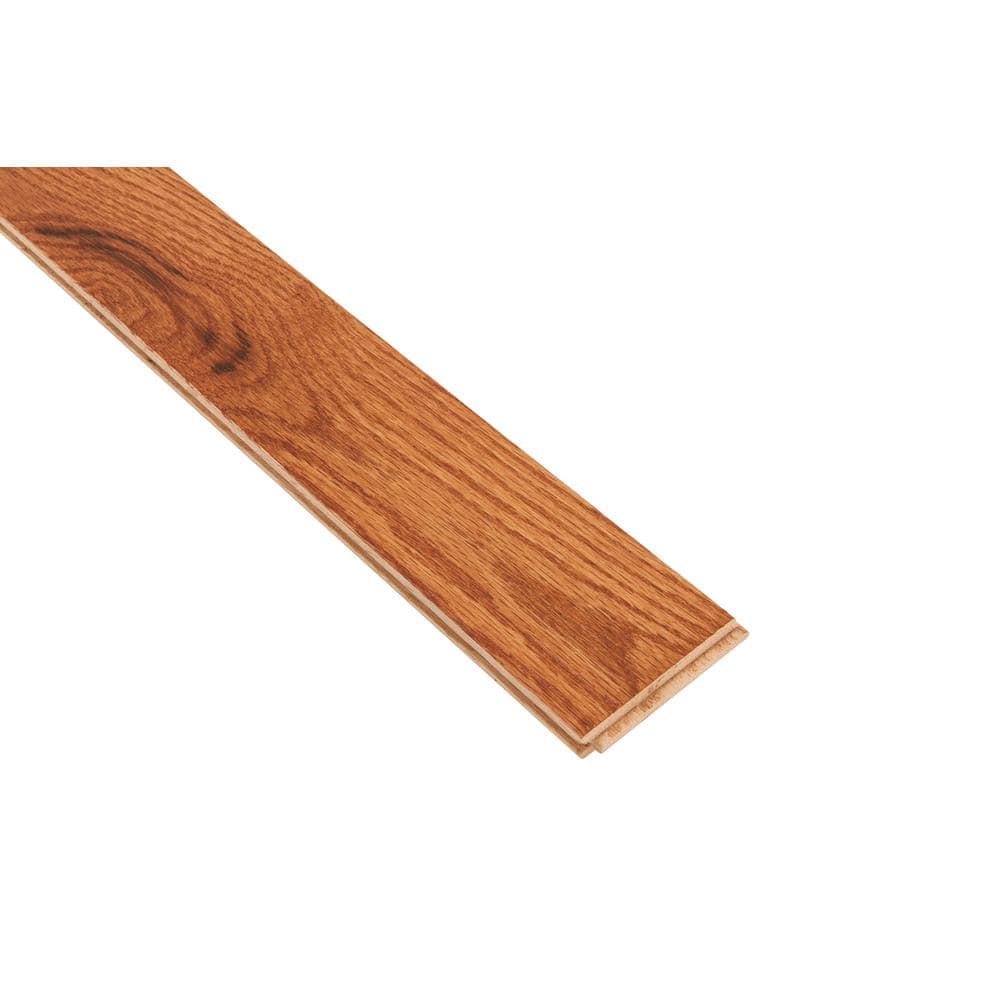 Bruce Plano Gunstock Oak 3/4 in. T x 3-1/4 in. W Smooth Solid Hardwood Flooring (22 sq.ft./ctn)