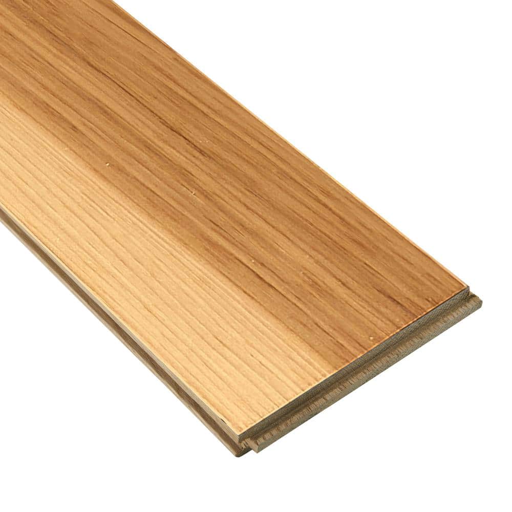 Bruce Plano Natural Hickory 3/4 in. T x 3-1/4 in. W Smooth Solid Hardwood Flooring (22 sq.ft./ctn)