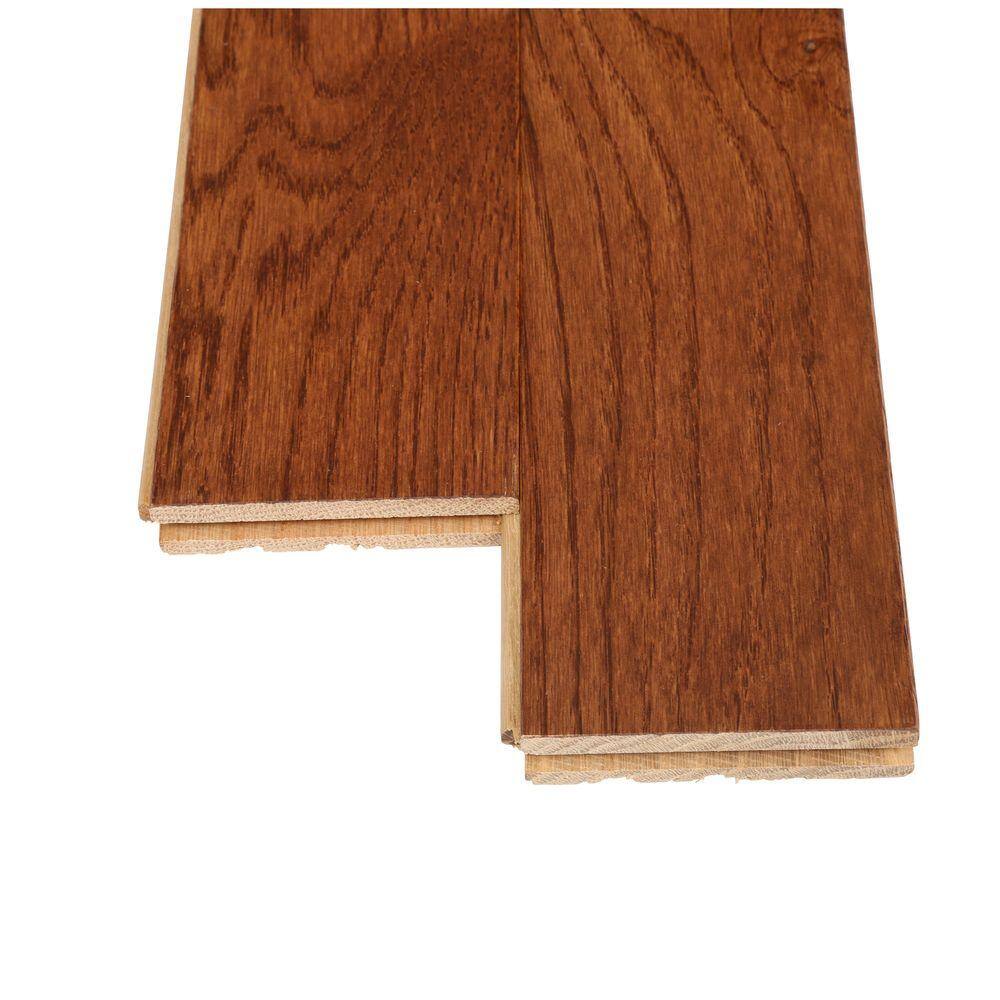 Bruce Plano Saddle Oak 3/4 in. T x 3-1/4 in. W Smooth Solid Hardwood Flooring (22 sq.ft./ctn)