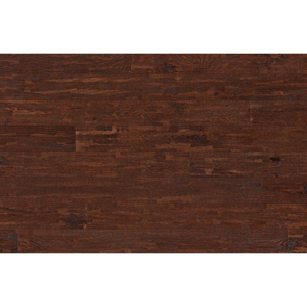Bruce American Vintage Highland Trail Oak 3/4 in. T x 5 in. W Scraped Solid Hardwood Flooring (23.5 sq.ft./ctn)