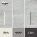 MSI Hillside Gray 12 in. x 24 in. Matte Porcelain Stone Look Floor and Wall Tile (16 sq. ft./Case)