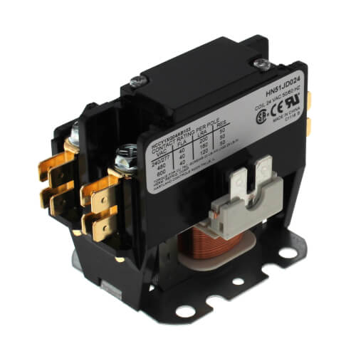 Carrier HN51JD024 contactor - front view (Voltage: 24V; Product Type: Contactor)