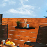 HOFT 24 in. Black Steel Shelf
