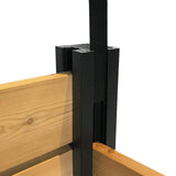 HOFT 33.5 in. Black Plastic Rail Filler