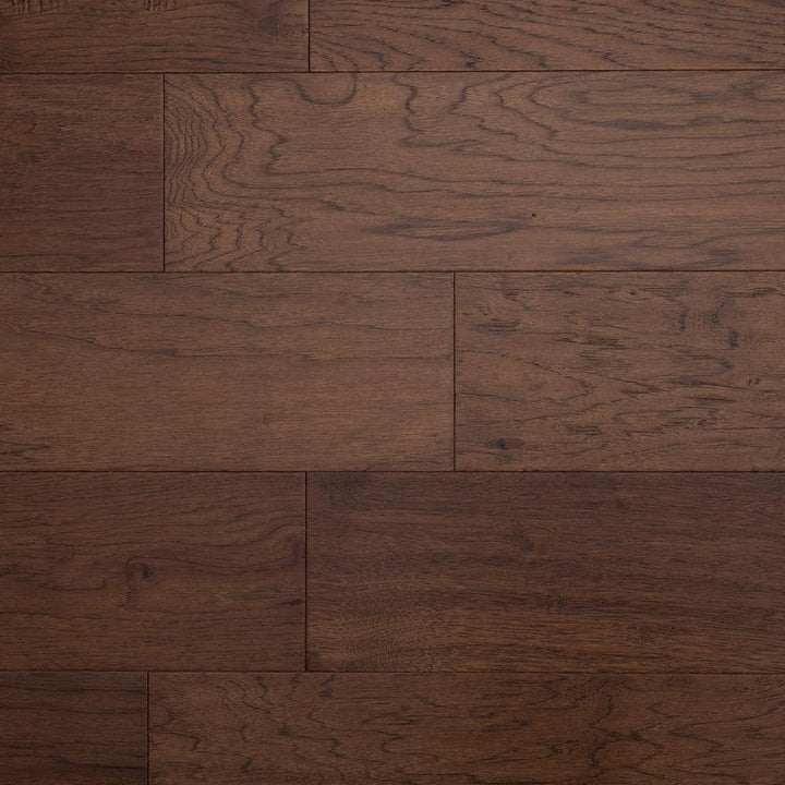 ASPEN FLOORING Holland Hickory 3/8 in. T x 6.5 in. W Tongue and Groove Light Distressed Engineered Hardwood Flooring (43.6 sqft/case)