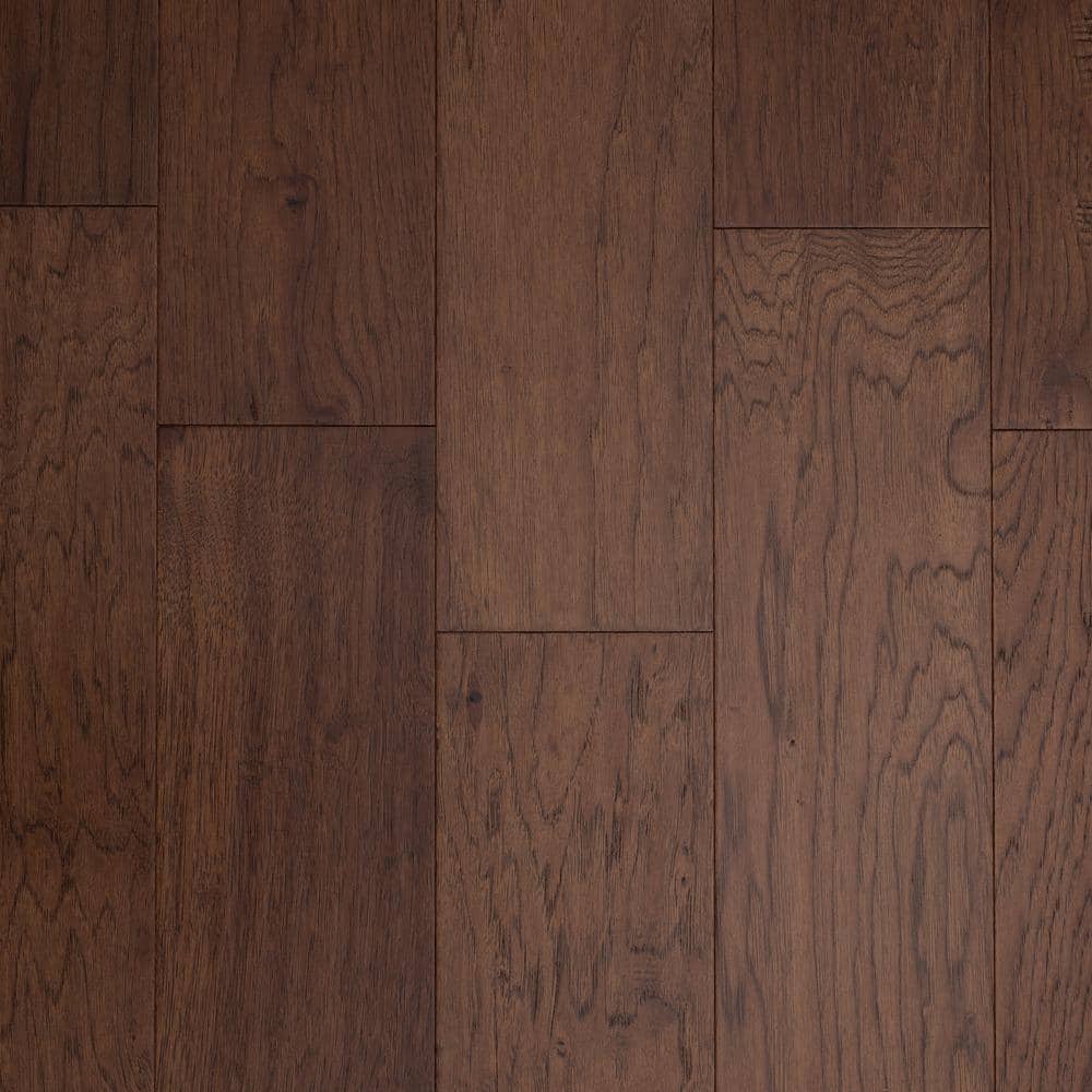ASPEN FLOORING Holland Hickory 3/8 in. T x 6.5 in. W Tongue and Groove Light Distressed Engineered Hardwood Flooring (43.6 sqft/case)
