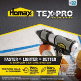 Homax TexPro Texture System Sprayer with Durable Carry Case