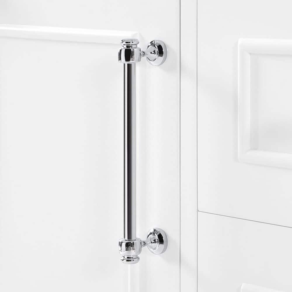 Eviva Aberdeen 60 in. W x 22 in. D x 35 in. H Double Bathroom Vanity in Espresso with White Carrara Marble Top and White Undermount Sinks