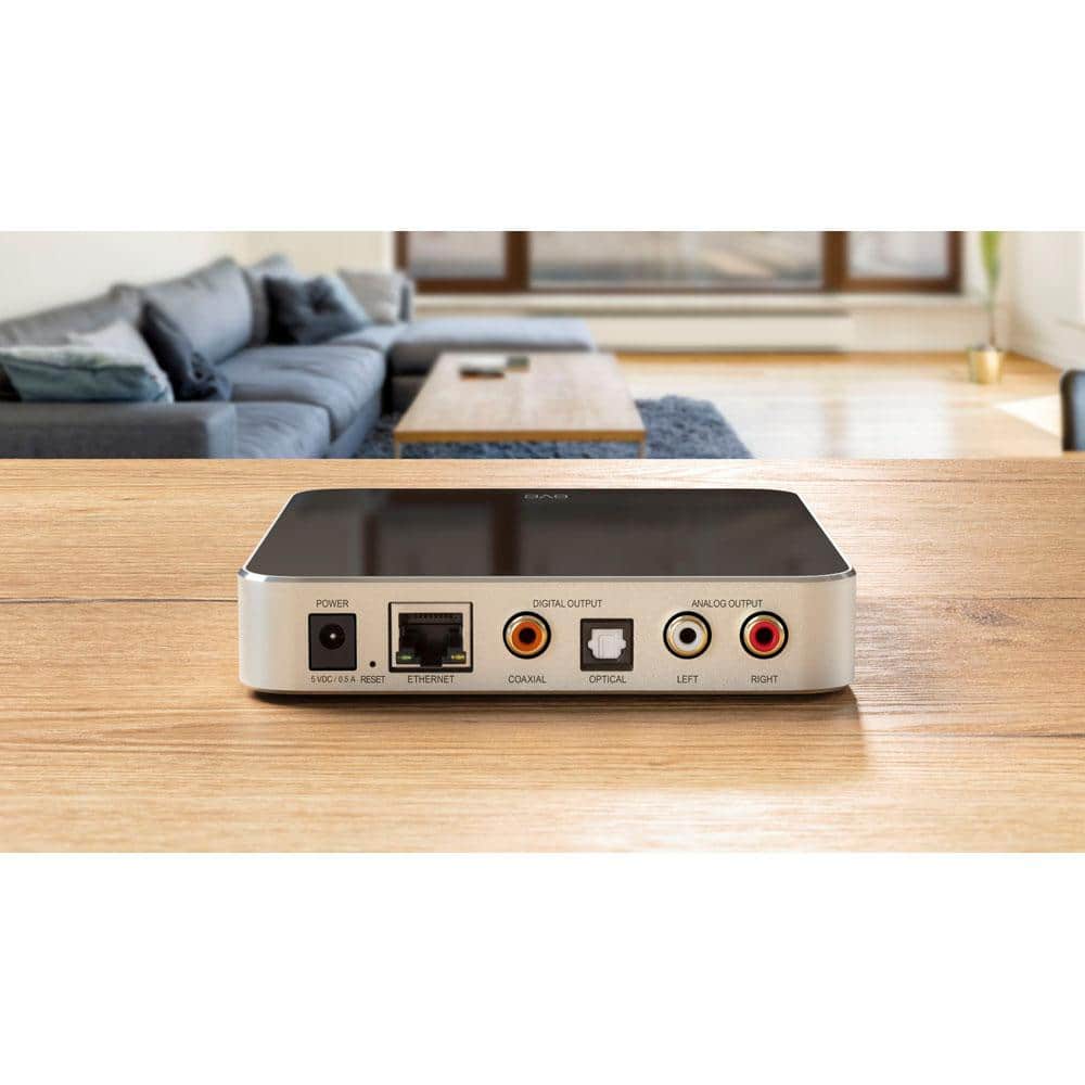 eve Play – Audio Streaming Interface for Apple Airplay - Upgrade Amp to AirPlay Audio Streaming, Works w/ Apple Home (Black)