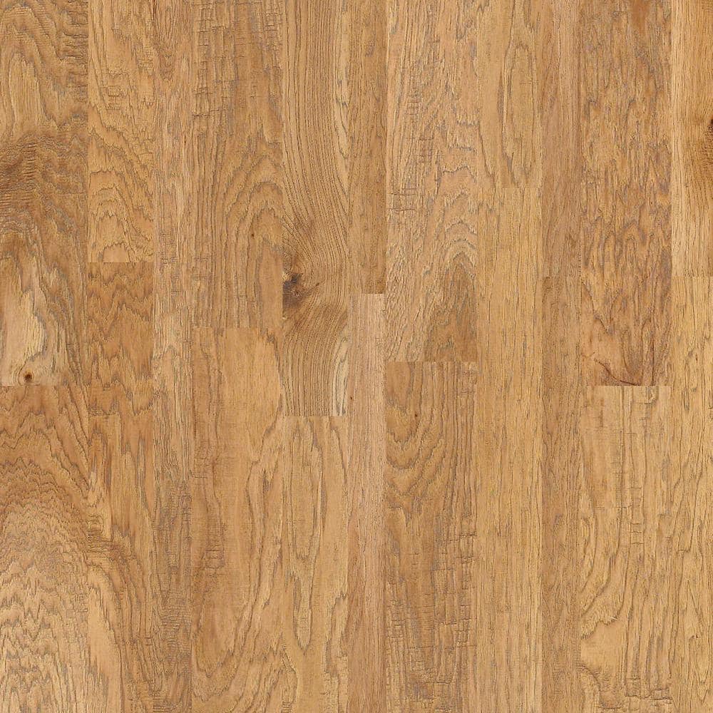 Shaw Canyon Honey Hickory 3/8 in. T X 6.3 in. W Tongue and Groove Engineered Hardwood Flooring (34.96 sq.ft./case)