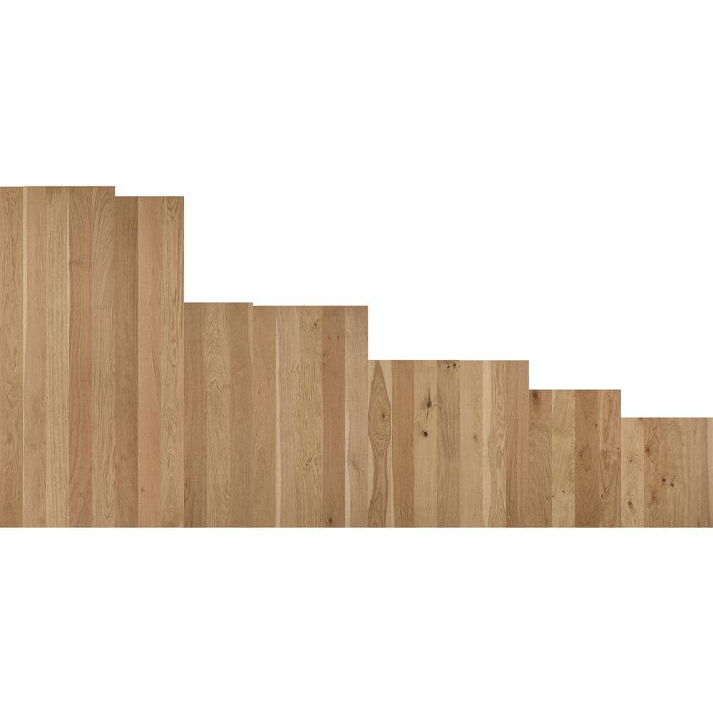 Shaw Morganton Horizon White Oak 3/8 in. T X 5 in. W Tongue and Groove Engineered Hardwood Flooring (29.53 sq.ft./case)