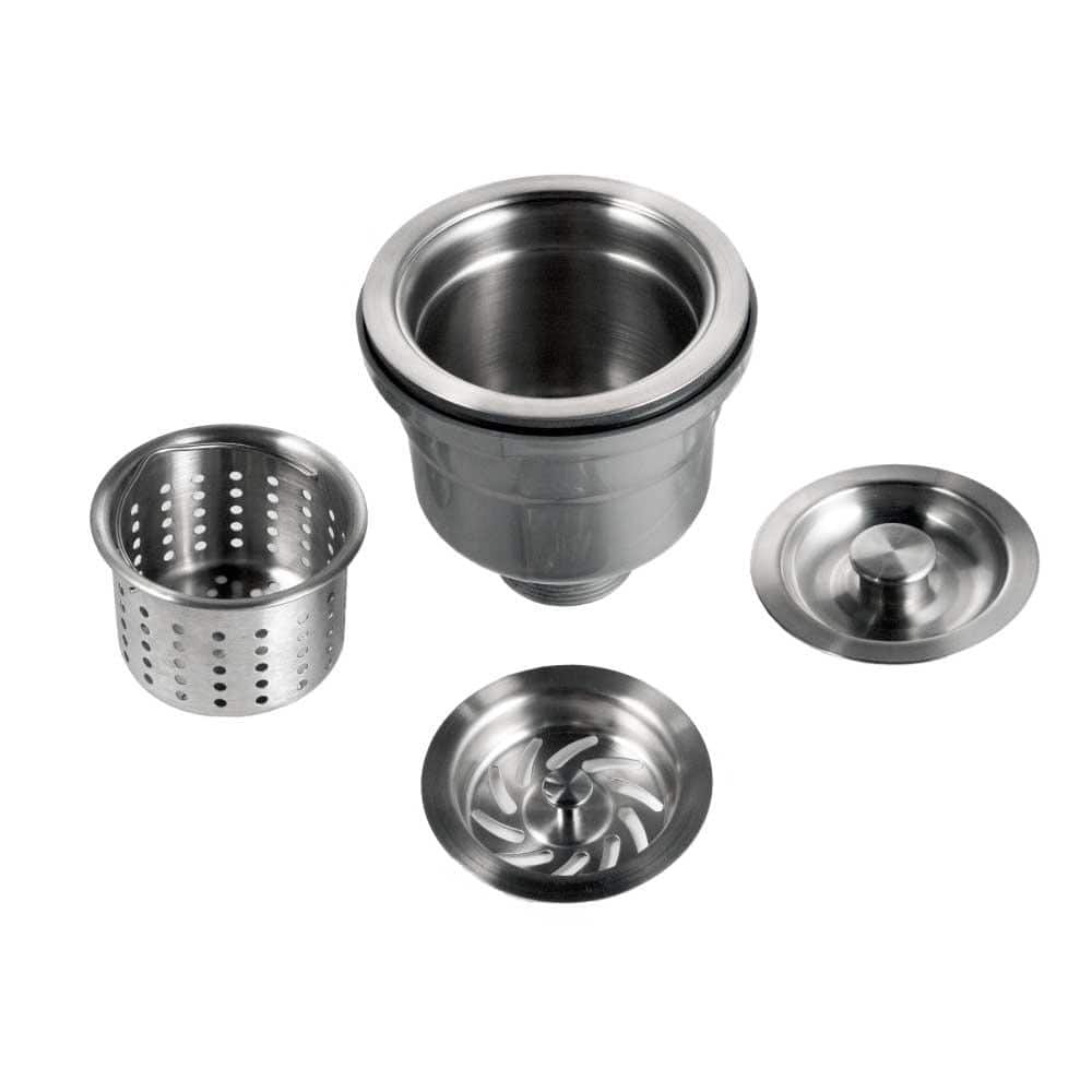 HOUZER Hi-Capacity Deep Basket Strainer 190-9300 for Utility Sinks
