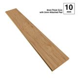Krono Original Howell Elegant Brushed Hickory 10 mm T x 8 in. W Waterproof Laminate Wood Flooring (18.6 sqft/case)