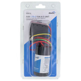 Bluefin HSKT2 capacitor - label view (Product Type: Starter; Application: Air Conditioners)