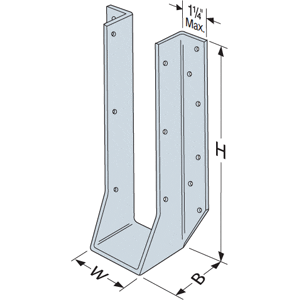 Simpson Galvanized Face Mount I-Joist Hanger 1-3/4" x 11-7/8'
