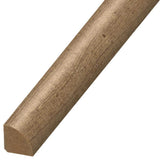 DuraDecor Classy Chic Hurry Home Hazelnut 0.75 in. T x 0.75 in. W x 94 in. L Quarter Round Molding