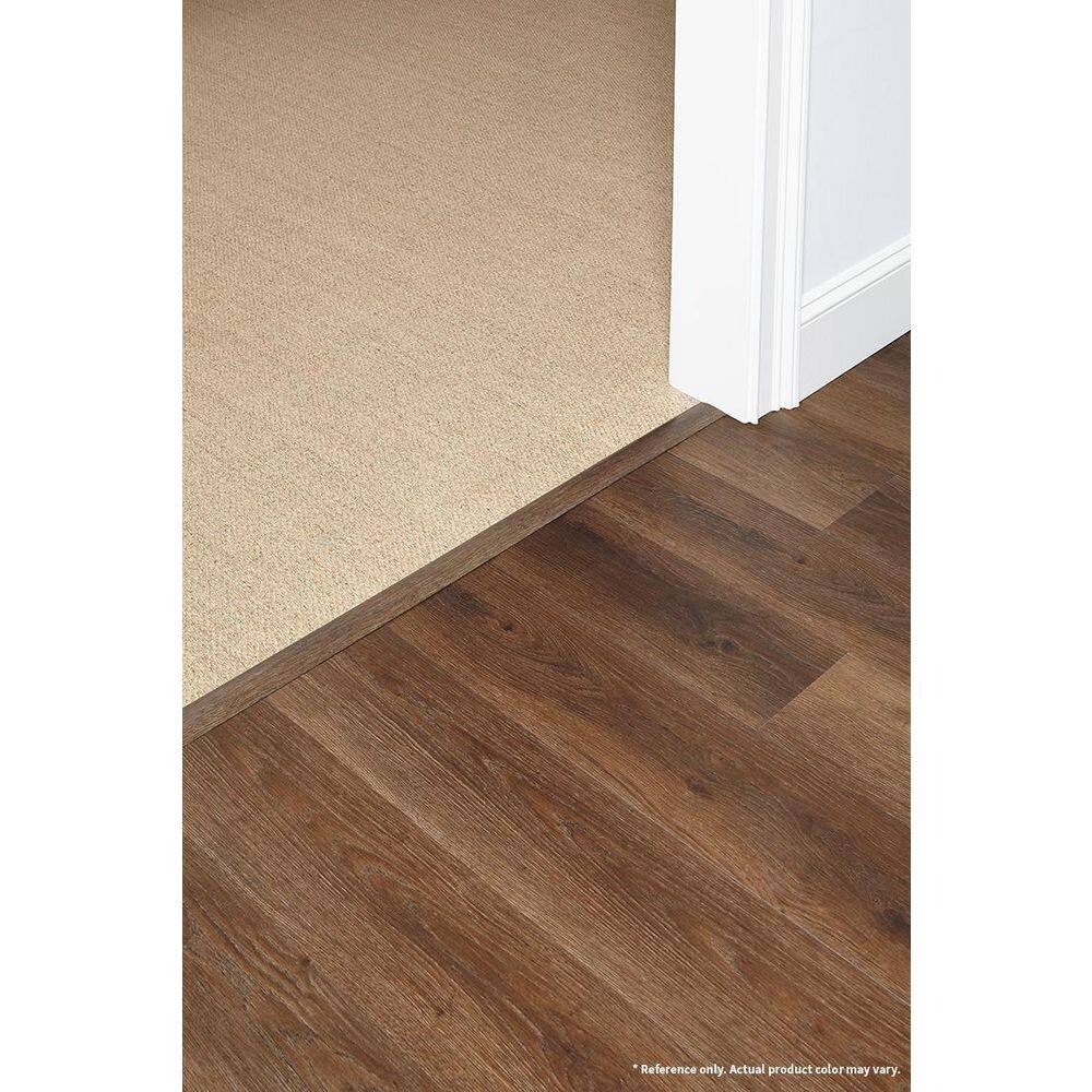 DuraDecor Classy Chic Hurry Home Hazelnut 0.25 in. T x 2 in. W x 94 in. L 3-in-1 Transition Molding