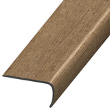 DuraDecor Classy Chic Hurry Home Hazelnut 1 in. T x 2 in. W x 94 in. L Stair Nose Molding