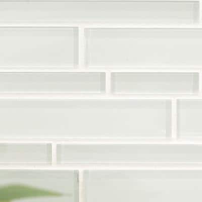 MSI Ice Interlocking 12 in. x 12 in. x 8 mm Glass Mesh-Mounted Mosaic Tile (10 sq. ft./Case)