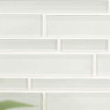 MSI Ice Interlocking 12 in. x 12 in. x 8 mm Glass Mesh-Mounted Mosaic Tile (10 sq. ft./Case)