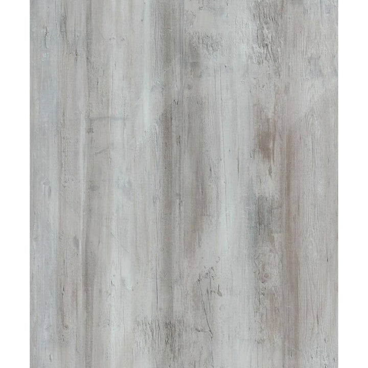 DuraDecor Weekend Warrior Iced Barnwood 3 MIL x 6-in W x 36-in L Peel & Stick Water Resistant Luxury Vinyl Flooring (21 sf/case)