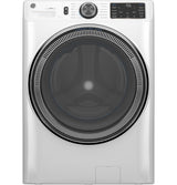 GE UltraFresh Vent System 5.0-cu ft Stackable Steam Cycle Front-Load Washer (Diamond Gray) ENERGY STAR