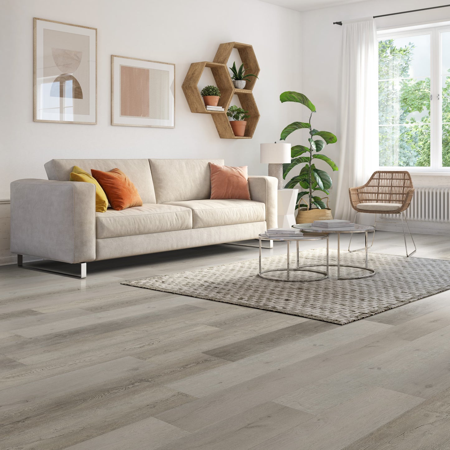 CALI Vinyl Legends Diamondhead 9-in W x 12-mm T Water-Resistant Interlocking Luxury Vinyl Plank Flooring (22.44-sq ft)